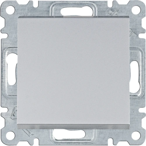 Вимикач прохідний Hager WL0022 Lumina Silver