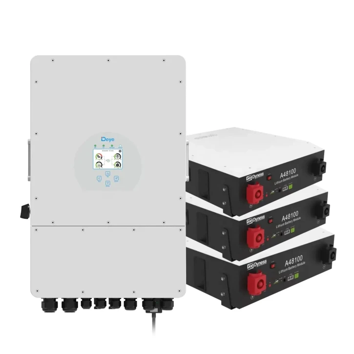 Система зберігання енергії Deye SUN-10K-SG02LP1-EU-AM3-3DY14.4K-LFP-W 10kW 14.4kWh 3BAT LiFePO4 6000 циклів (SUN-10K-SG02LP1-EU-AM3-3DY14.4K-LFP-W)