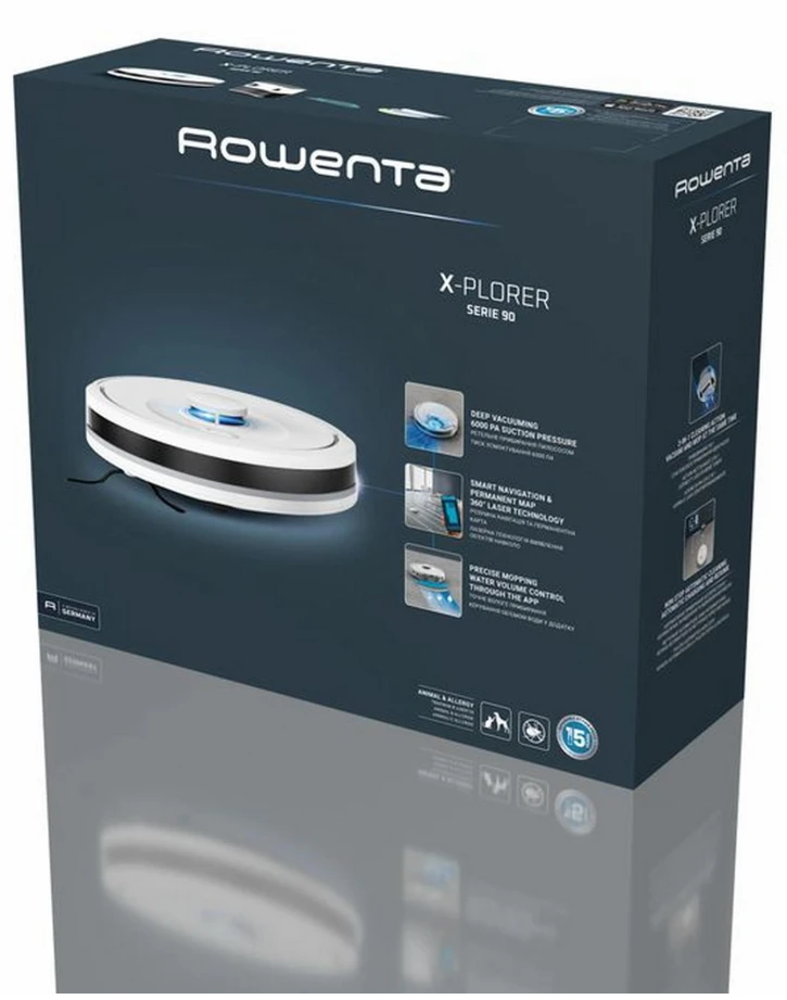 Робот-пилосос Rowenta X-PLORER Serie 90 (RR8777WH) фото 11