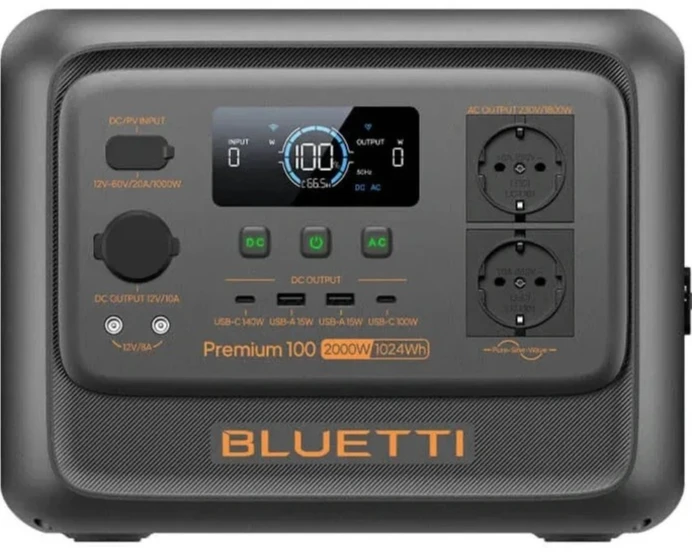 Зарядная станция Bluetti Premium 100 V2 1000Wh 277000mAh 2000W (PB931460)