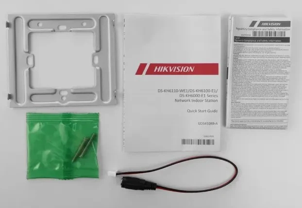 Відеодомофон Hikvision DS-KH6100-E1 Black фото 5
