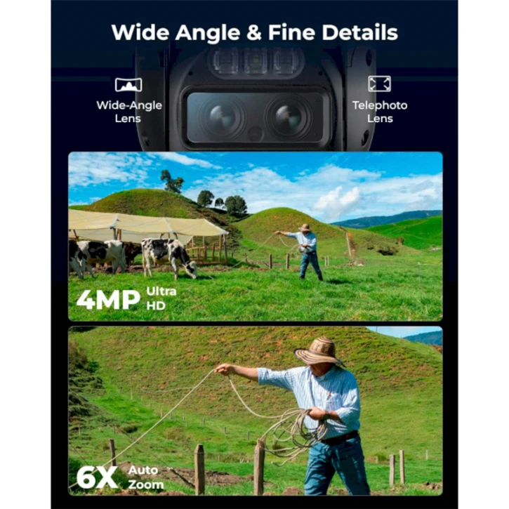 IP-видеокамера Reolink TrackMix Series G770 White фото 4