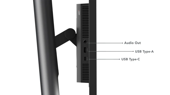 Монітор Lenovo P27h-30 27" Black (63A1GAT1UA) фото 6