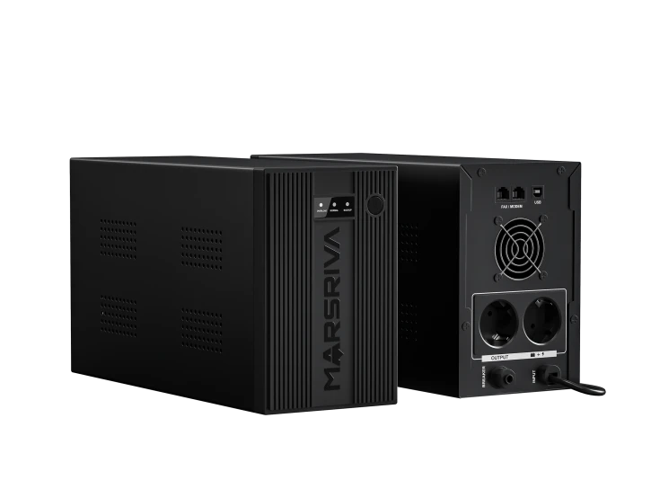 ДБЖ Marsriva MR-UF2000 Black фото 5