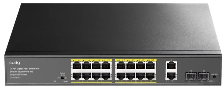 Коммутатор Cudy GS1018PS2 (73-00558)