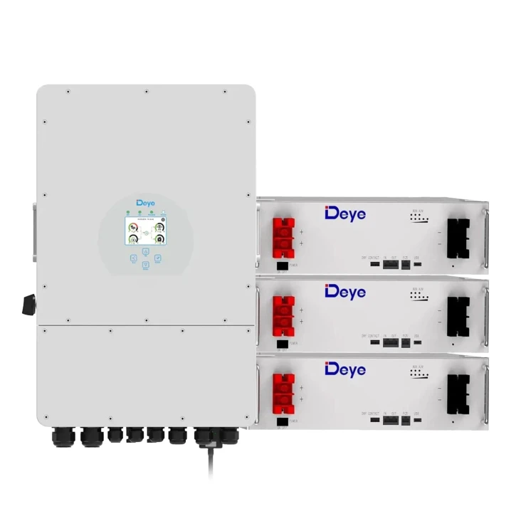 Система зберігання енергії Deye SUN-12K-SG02LP1-EU-AM3-3DE15.36K-LFP 12000W 15.36kWh 3BAT LiFePO4 6000 циклів (SUN-12K-SG02LP1-EU-AM3-3D)