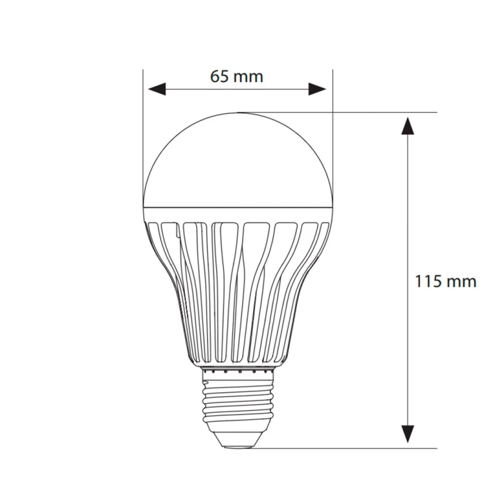 Розумна лампа INELS RF-WHITE-LED-675 фото 3