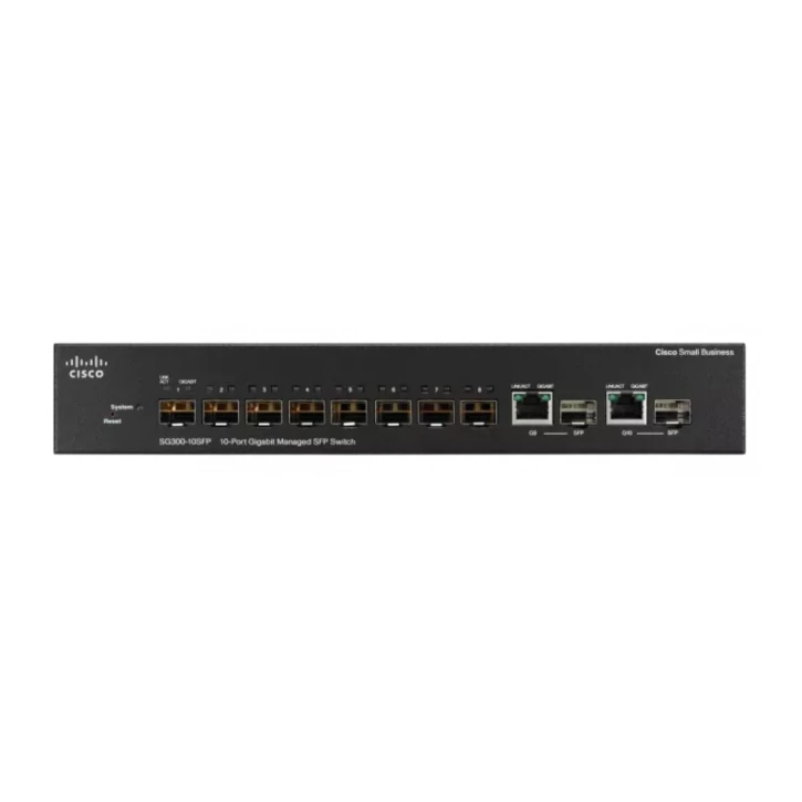 Комутатор Cisco SB SG300-10SFP-K9-EU Cisco 815