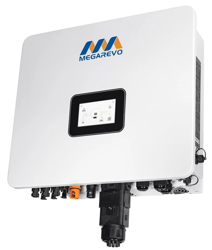 Гибридный инвертор Megarevo R10KL1DA-G2S 10kW 2 MPPT WiFi фото 3