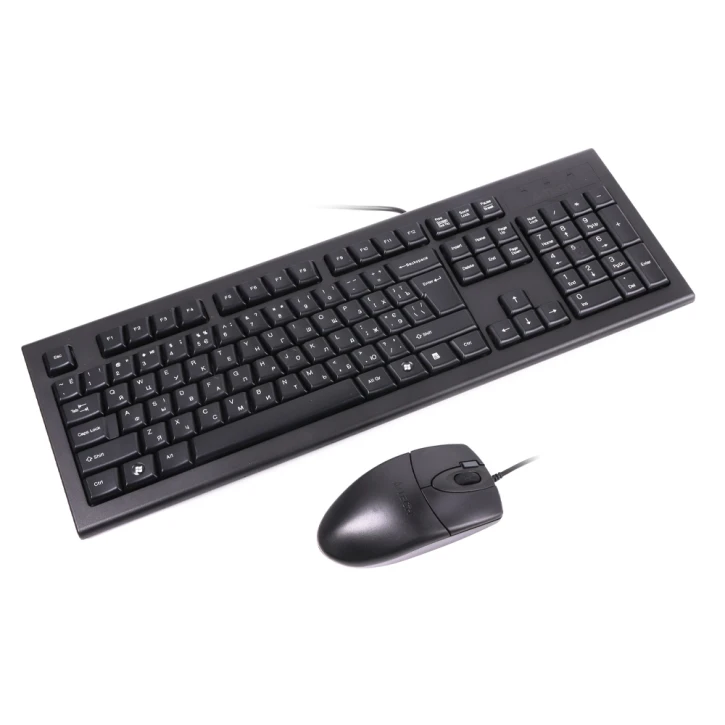 Комплект дротовий клавіатура+миша A4Tech KRS-8520D USB Black (KRS-8520D Black)
