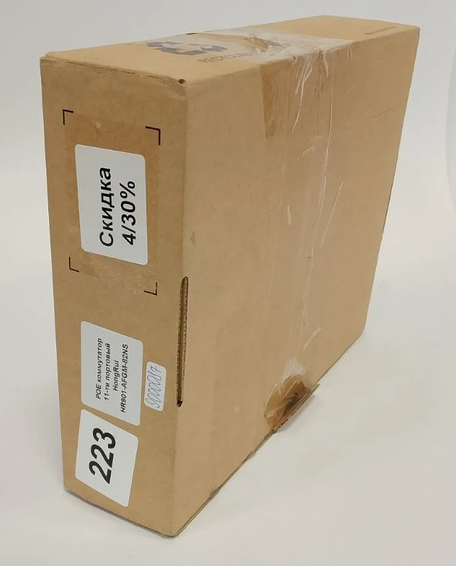 (Уцінка) Керований POE комутатор HongRui HR901-AFGM-82NS 11-портовий фото 3