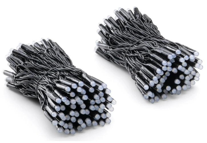 Гірлянда Twinkly Smart LED Pro Strings RGBW 250 подвійна лінія, AWG22, IP65 чорна (TWP-S-CA-2X125SPP-B) фото 3