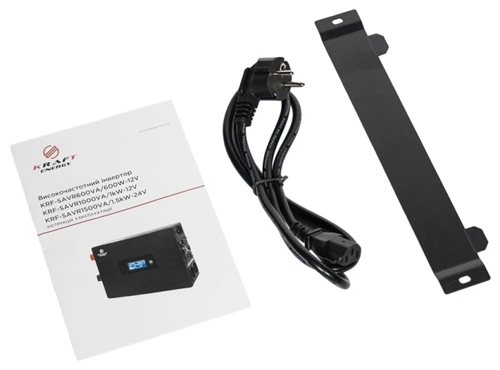 Инвертор Kraft KRF-SAVR1500VA/1.5kW-24V фото 11