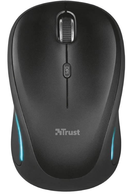 Мышь беспроводная Trust Yvi Fx Wireless Black (22333) фото 2