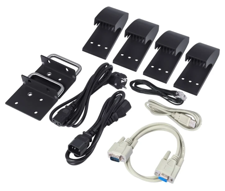 ДБЖ Powercom 2000VA PF=1 online RS232 USB 4 IEC LCD (MRT2000IEC) фото 4