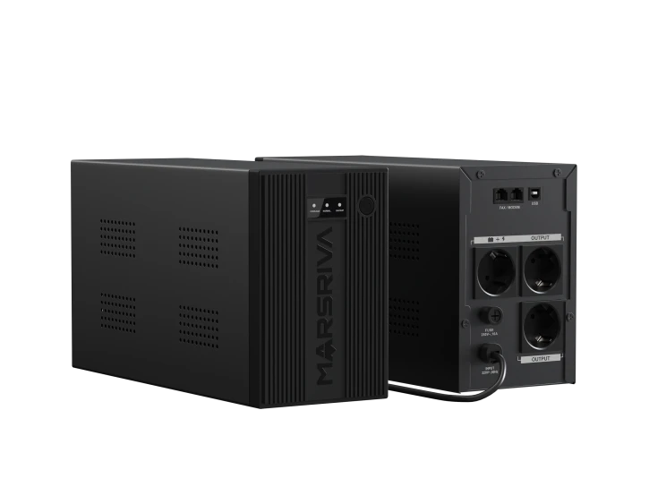 ДБЖ Marsriva MR-UF1000 Black фото 7