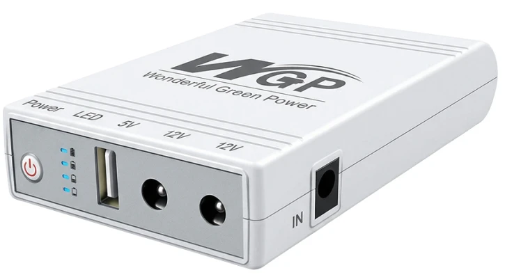 ИБП для роутера WGP Mini UPS UPS103A 10400mAh 5V/12V/12V, Li-ion (42-00247)