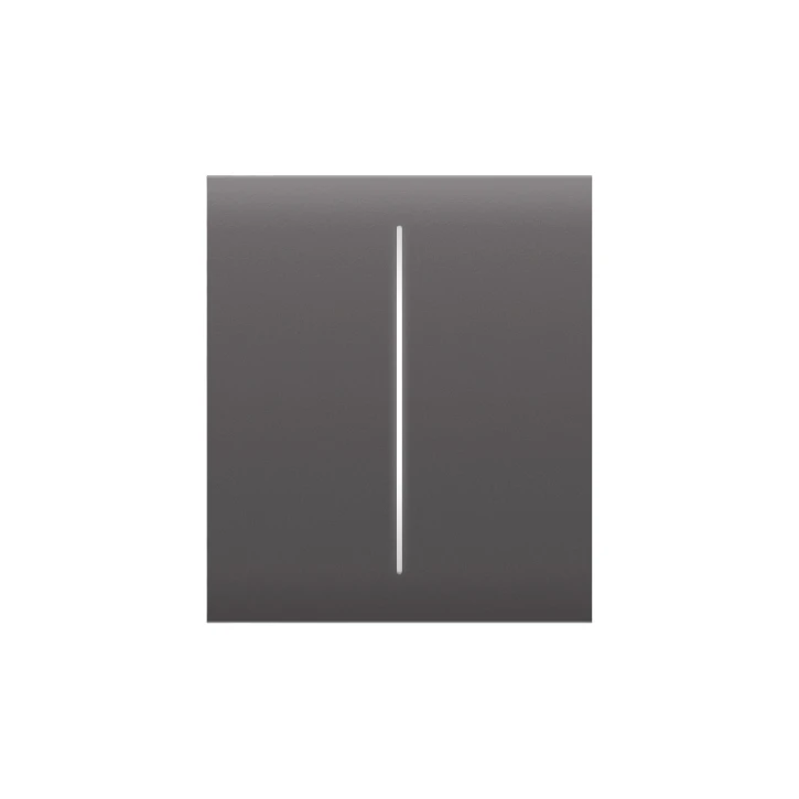 Центральна кнопка для двоклавішного вимикача Ajax CenterButton (2-gang) Grey (46029.140.GR)