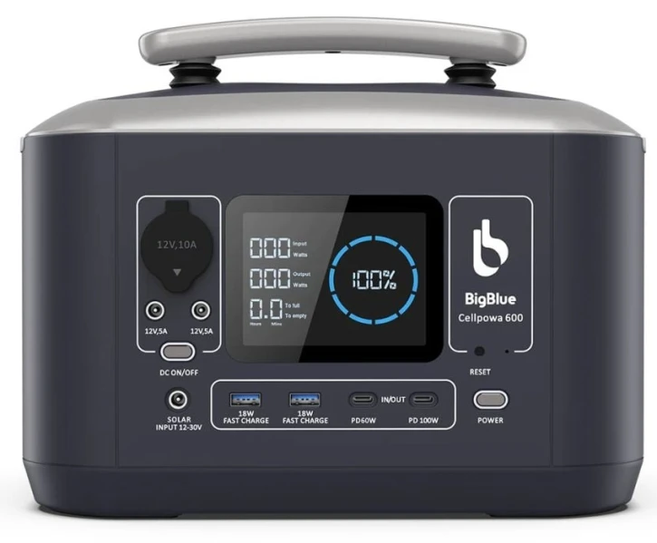 Зарядная станция BigBlue CP600 600W 537.6Wh (42-00115)