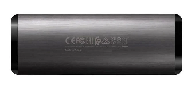 Накопитель SSD A-Data SE760 USB 3.2 256GB Titanium (ASE760-256GU32G2-CTI) фото 2