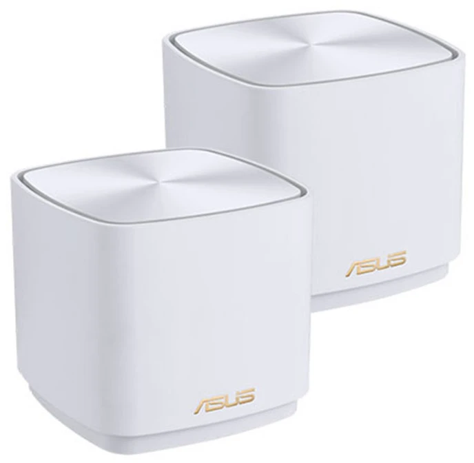 Mesh Wi-Fi система Asus ZenWiFi XD4 Plus 2pk White (90IG07M0-MO3C20)