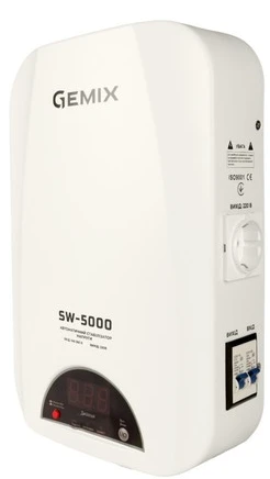 Стабілізатор напруги Gemix SW-5000 фото 3