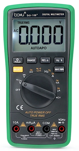 Мультиметр цифровий BAKKU BA-18B+