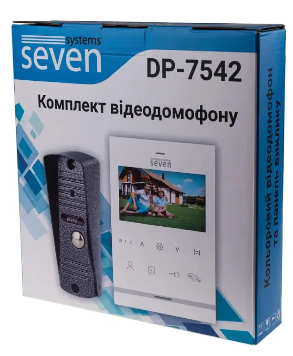 Комплект домофону SEVEN DP-7542 Kit Black фото 6