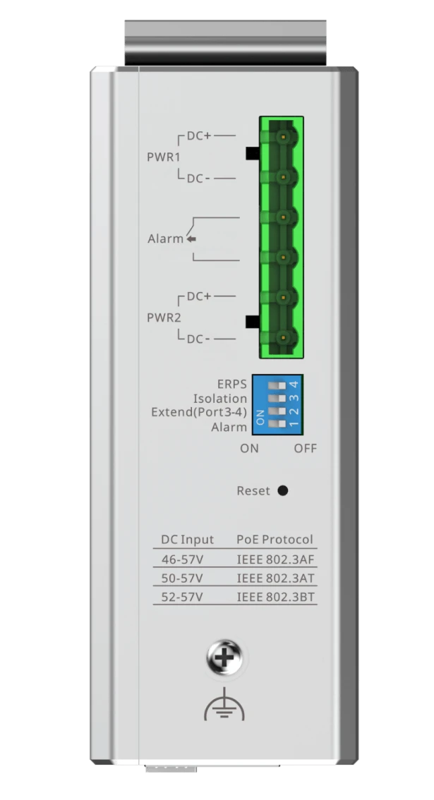 Комутатор Ruijie RG-NIS2100-4GT2SFP-HP PoE++ фото 3