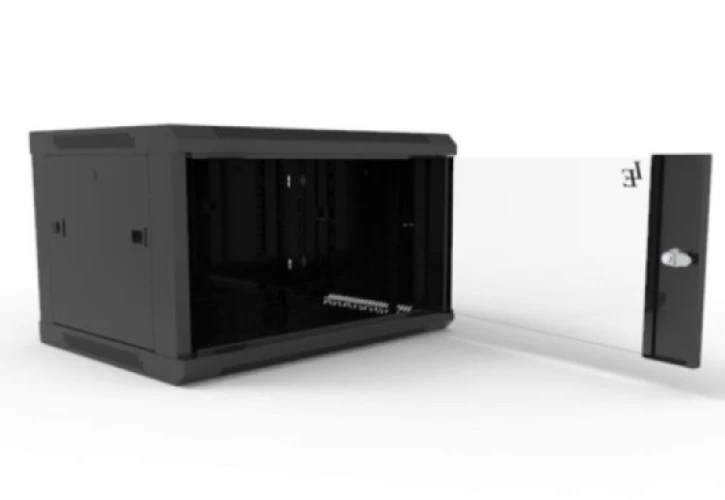 Шкаф настенный Adtek DE-19" 18U-600-450 черный (DE-18U-600-450-B) фото 2