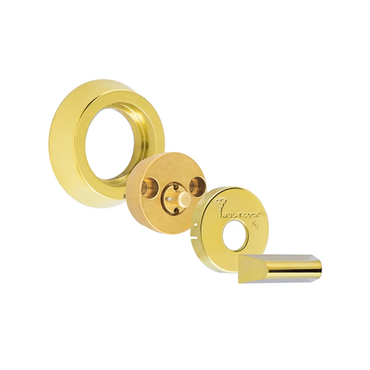 Замок врізний MUL-T-LOCK 1-WAY DEAD_BOLT HERCULAR SHINY_BRASS UNIV BS60/70мм Mul-T-Lock 11784 фото 6