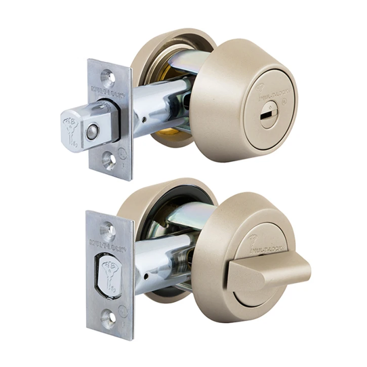 Замок врізний MUL-T-LOCK 1-WAY DEAD_BOLT HERCULAR SATIN_NICKEL UNIV BS60/70мм INTERACTIVE+ CLIQ M/S GAMMA LEFT Mul-T-Lock 11772 фото 2