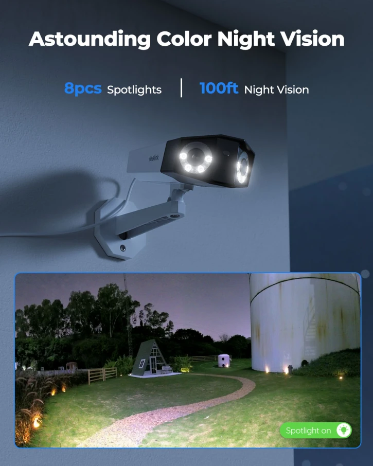 IP-видеокамера Reolink P750 (Duo 3 PoE) (2.8) White фото 5