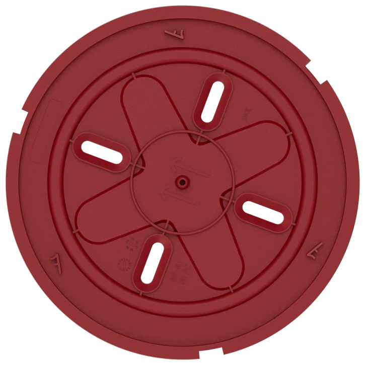 Бездротовий адресний пожежний оповіщувач світловий Ajax EN54 FireProtect (VAD) "ВИХІД" Red (161312.277.RD1) фото 9