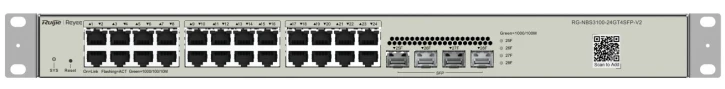 Комутатор Ruijie RG-NBS3100-24GT4SFP-V2 фото 3