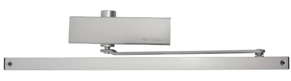 Доводчик дверний Cisa C2010.03.0.97 Professional Plus2 SLD до 60 кг FIRE сірий (37929) фото 2