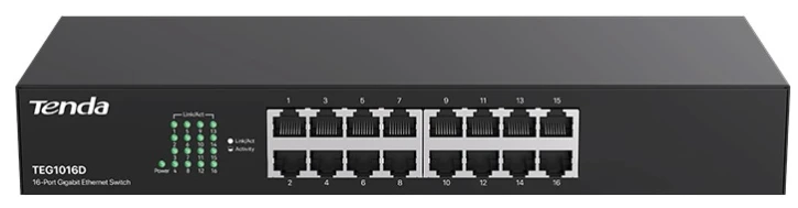 Комутатор Tenda TEG1016D