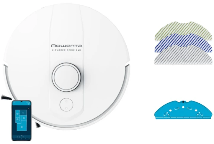 Робот-пилосос Rowenta X-PLORER Serie 140 Total Care (RR9177WH)