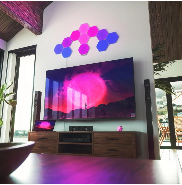 Додаткова панель Nanoleaf Shapes Hexagons — 1 шт. (NL42-0001HX-1PK) фото 5