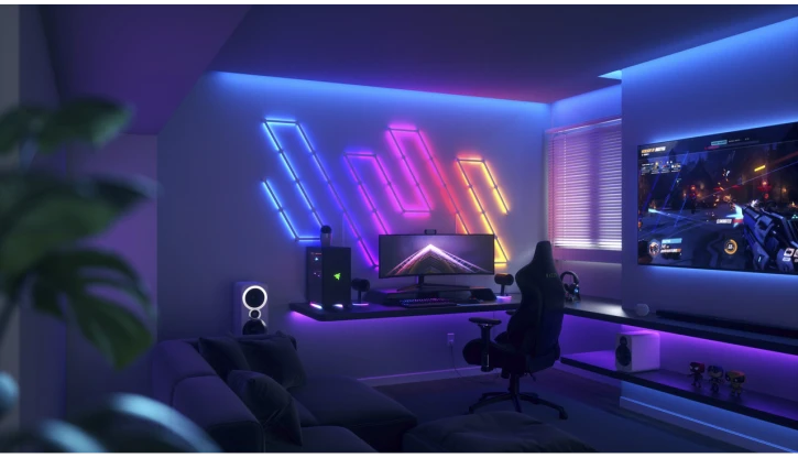 Розумна система освітлення Nanoleaf Lines Starter Kit Apple HomeKit 15 шт (NL59-K-6002LW15PKEU) фото 6