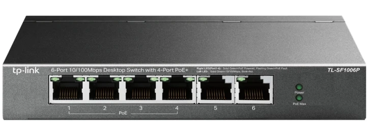 Комутатор TP-Link TL-SF1006P