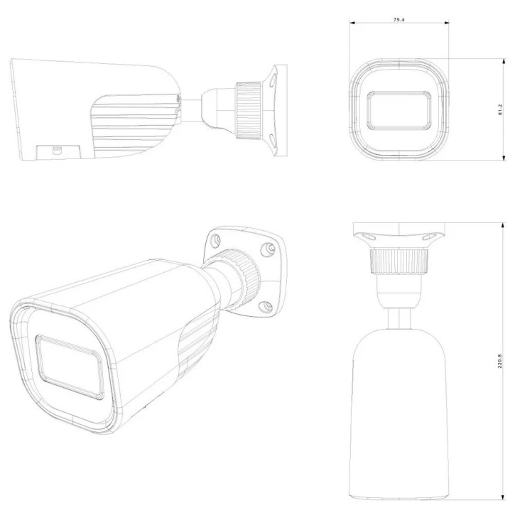 IP-видеокамера Provision-ISR BMH-340IPSN-MVF (2.8-12 мм) фото 4