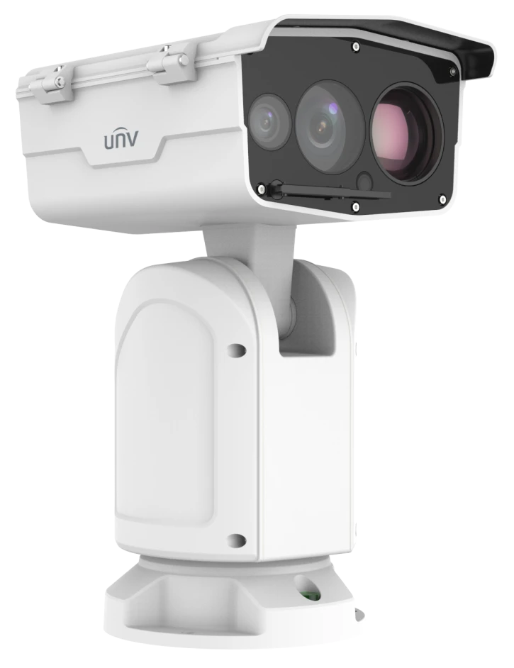 ІР-відеокамера вулична поворотна Uniview TIC7626EL-GAF75-4X56-VH1 White фото 3