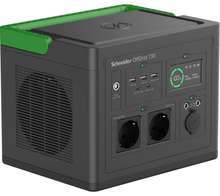 Зарядная станция Schneider Electric 730 700W 738Wh (PPS730-GR)