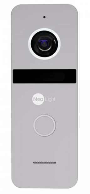 Комплект видеодомофона Neolight NeoKIT HD+ WiFi Silver фото 2