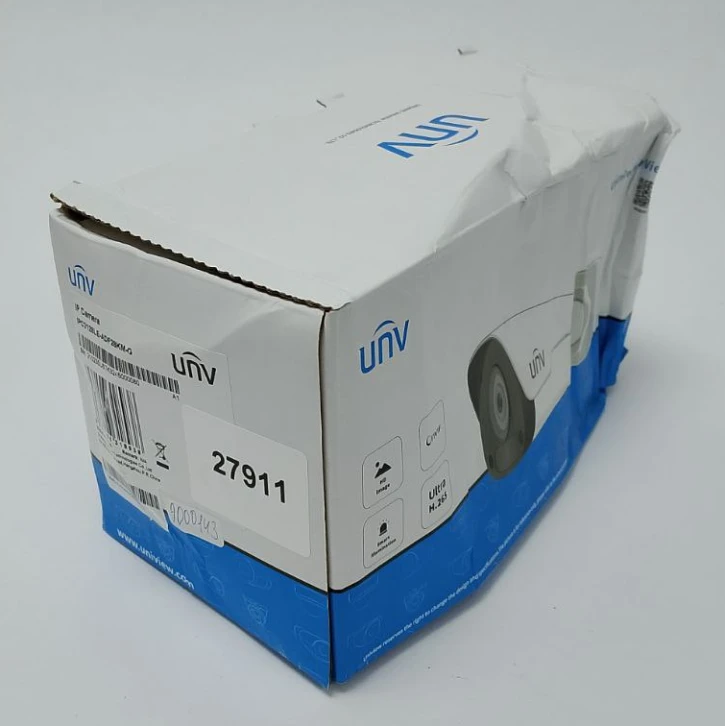 (Уцінка) IP-відеокамера вулична Uniview IPC2128LE-ADF28KM-G White фото 2