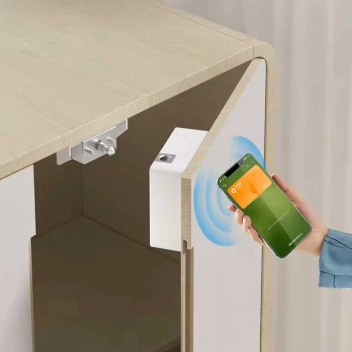 Мебельный RFID замок SEVEN Lock SL-7733B White (SL7733w) фото 3