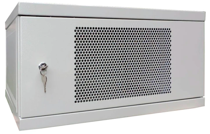 Шафа навісна IPCOM СН-6U-06-04-ДП-1-7035 сіра