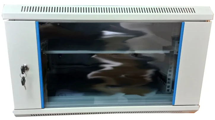 Шафа навісна Hypernet 6U 600x450 розбірна сіра (WMNC-6U-FLAT-AC) фото 2