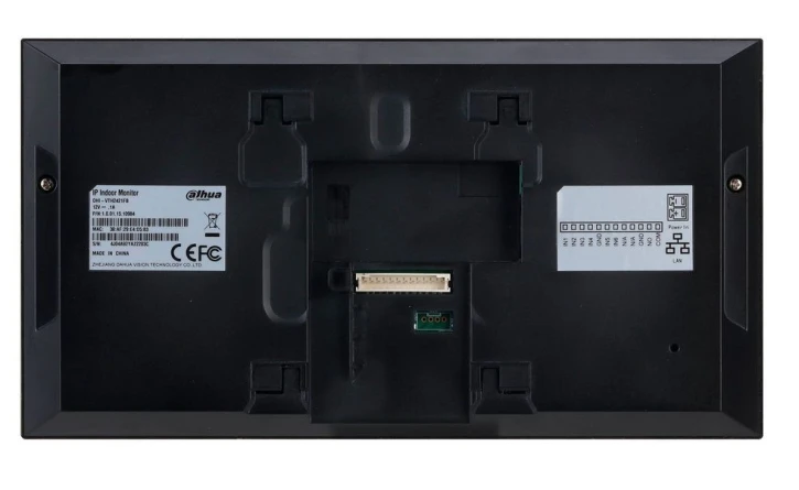 IP відеодомофон Dahua DHI-VTH2421FB Black фото 2